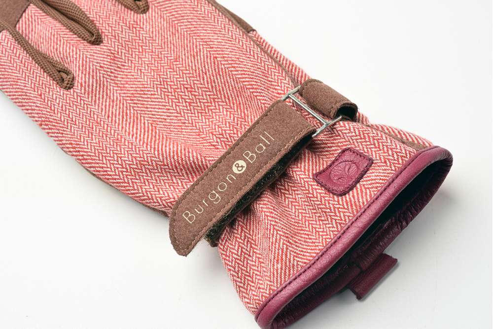 Burgon & Ball Havehandske - Love The Glove Red Tweed